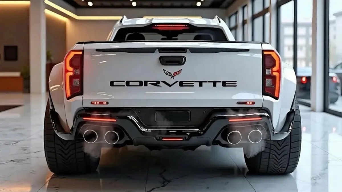 2026 Corvette Pickup Truck Revealed