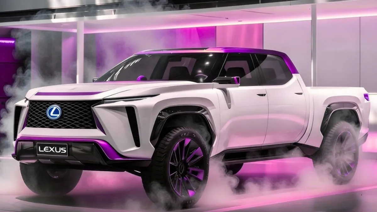 2026 Lexus Pickup Truck Unveiled