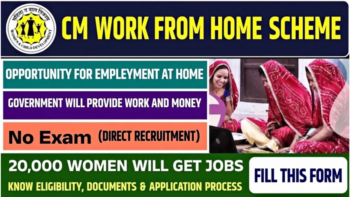 CM Work From Home Scheme Opens