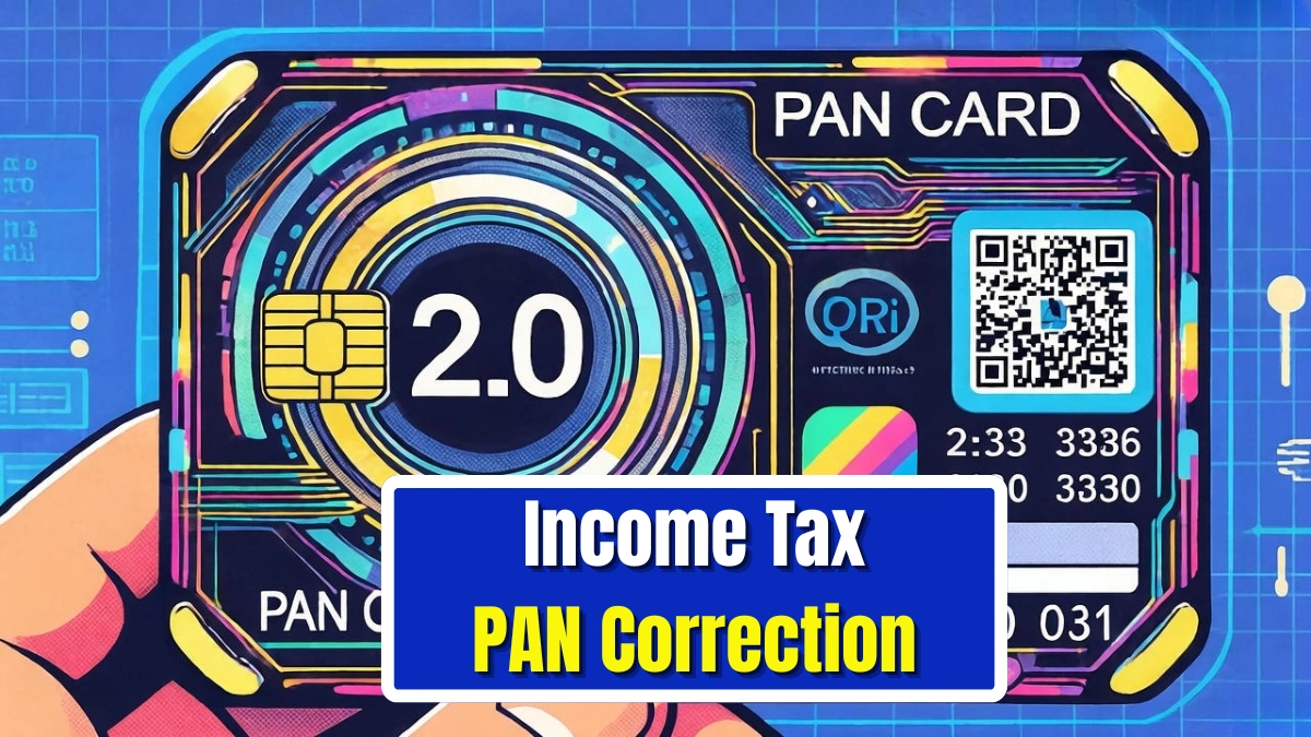 Income Tax PAN Correction