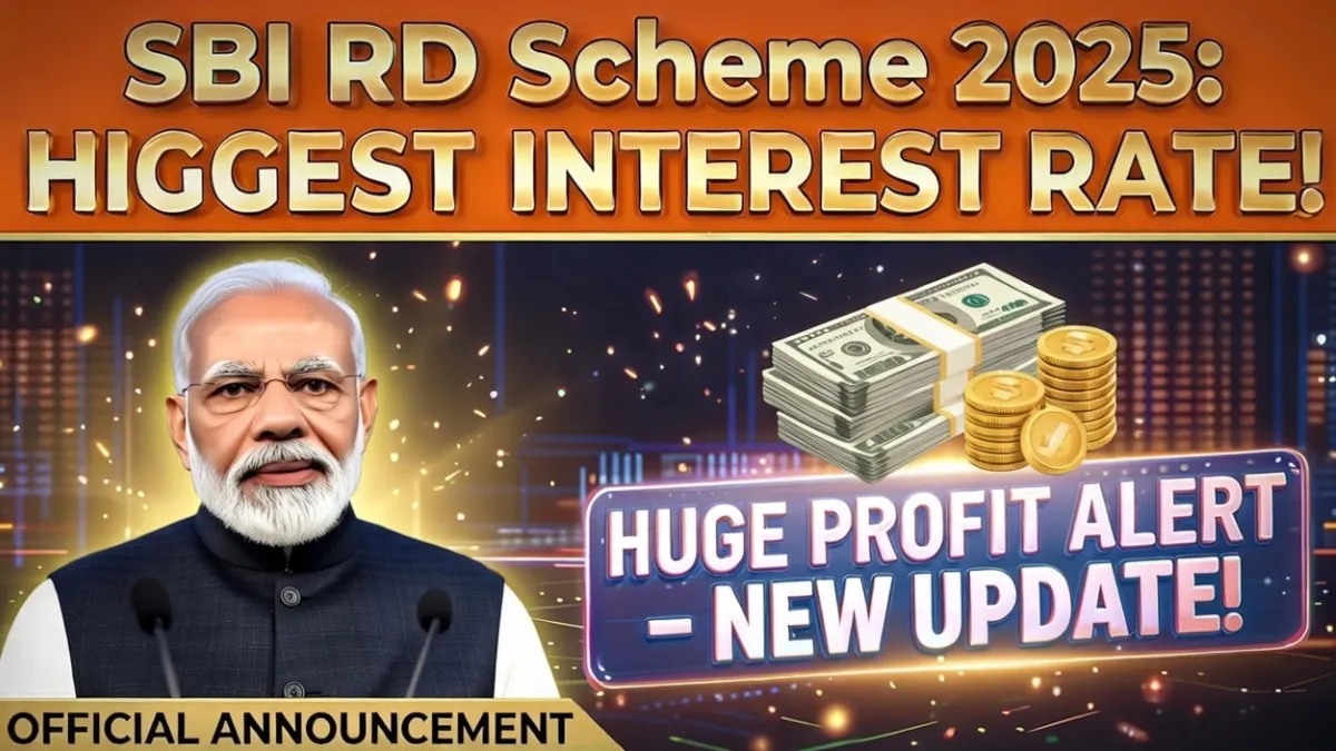 SBI RD Scheme 2025 Explained