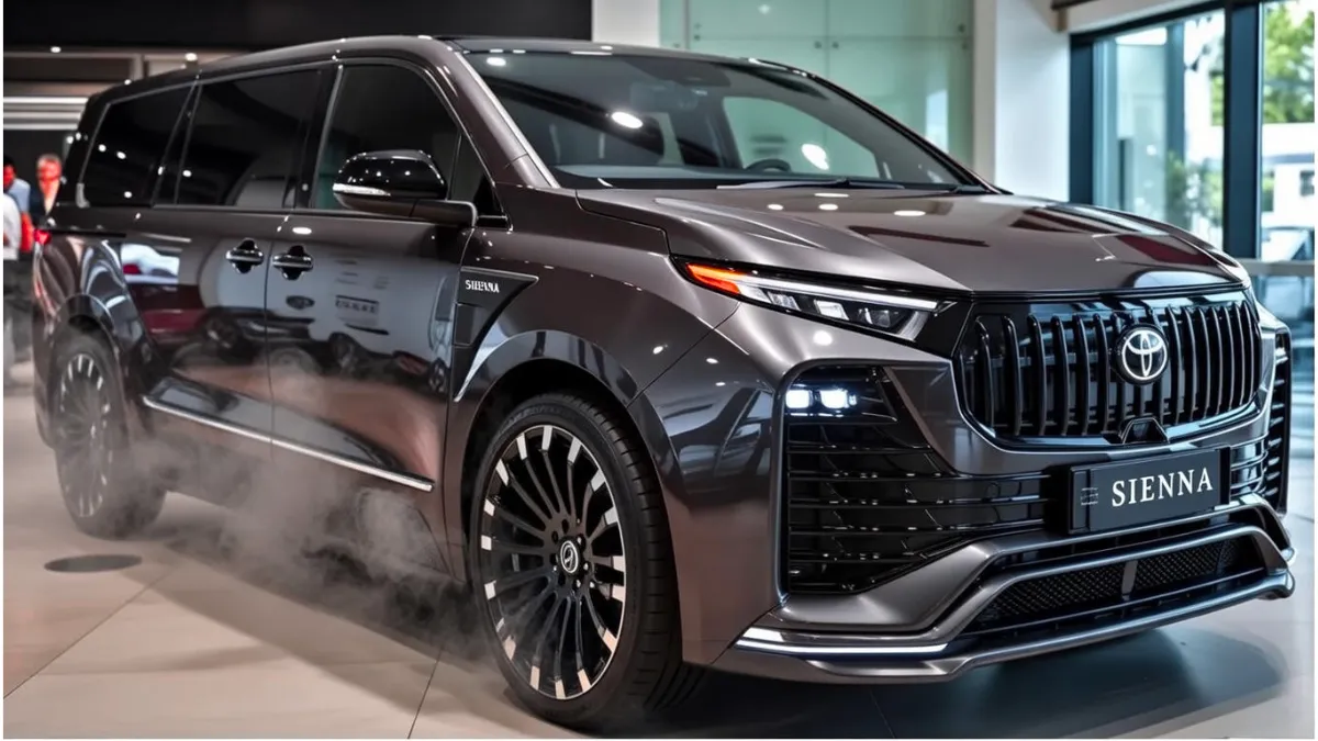 Toyota Sienna 2026 Revealed